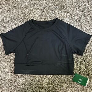 HALARA Short Sleeve Cropped Yoga Sports Top